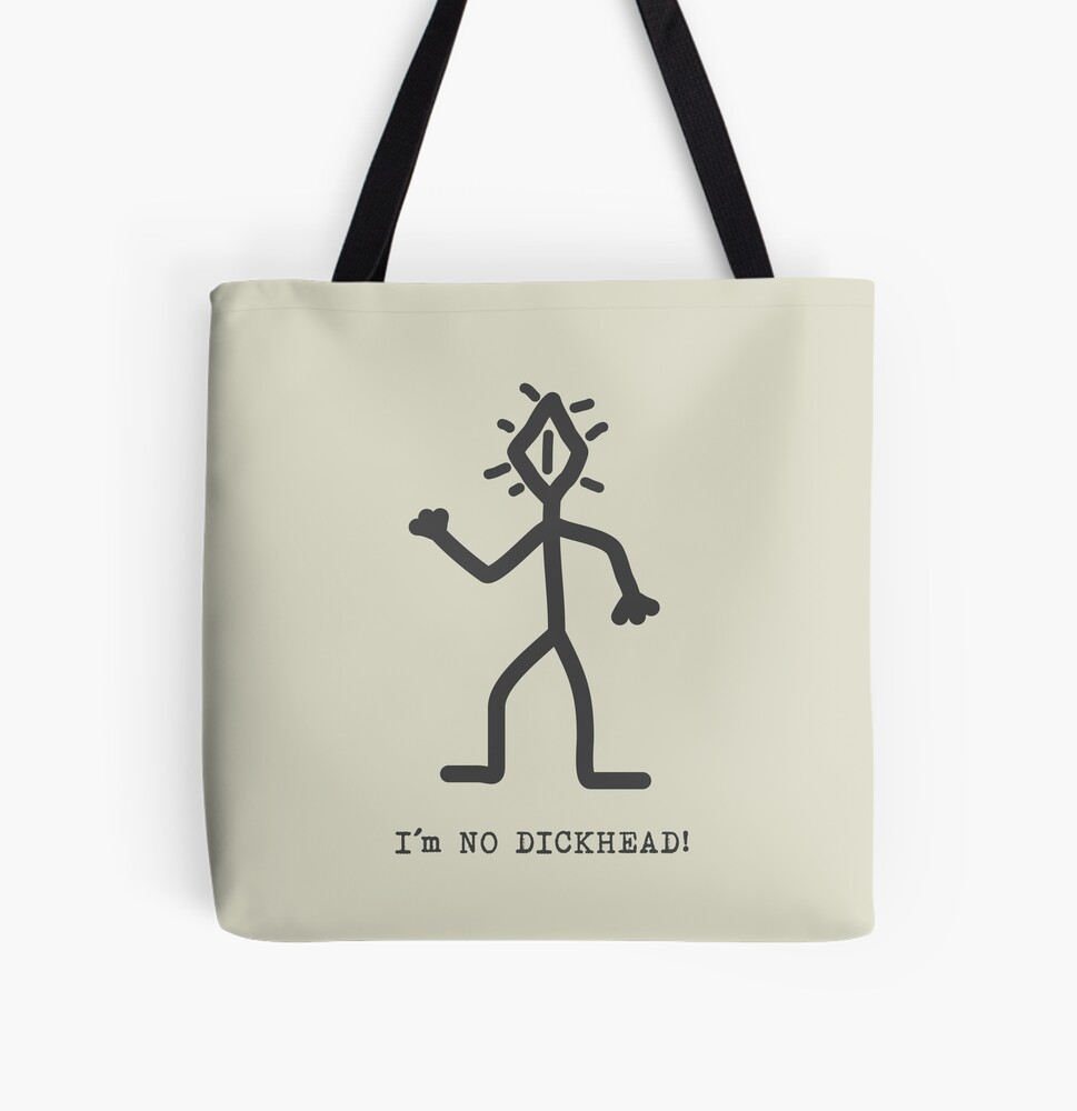 Sicko Manifesto - tote bag - I´m no dickhead
